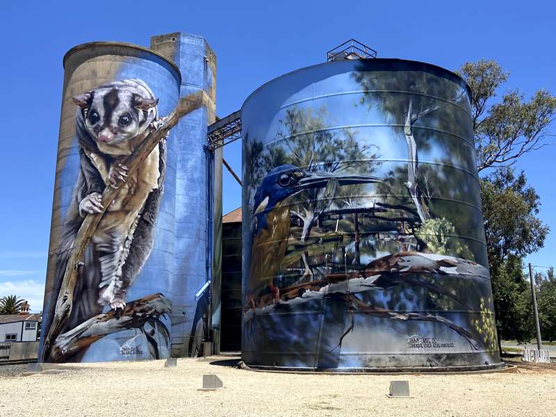 Rochester Silo Art
