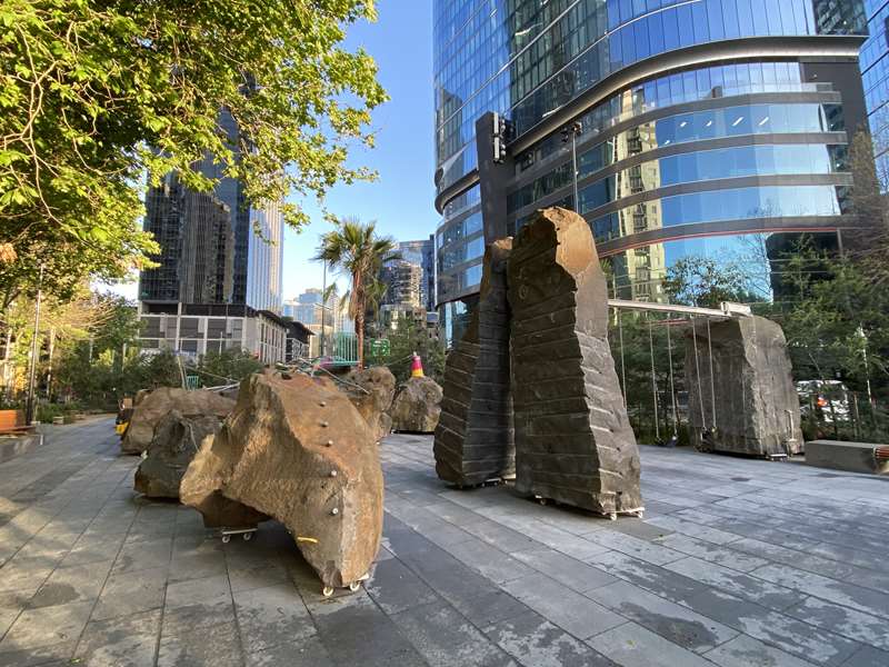 Rocks on Wheels Playground, Southbank Boulevard, Southbank