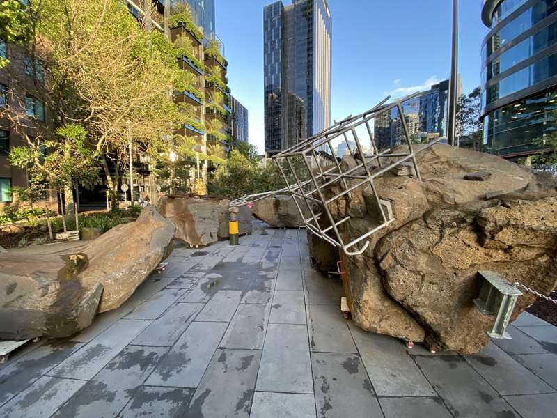 Rocks on Wheels Playground, Southbank Boulevard, Southbank