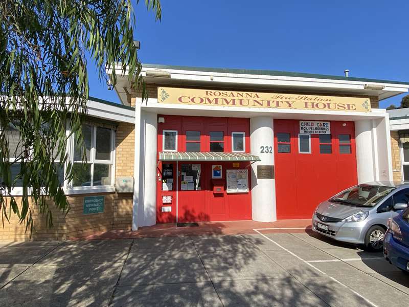 Rosanna Fire Station Community House