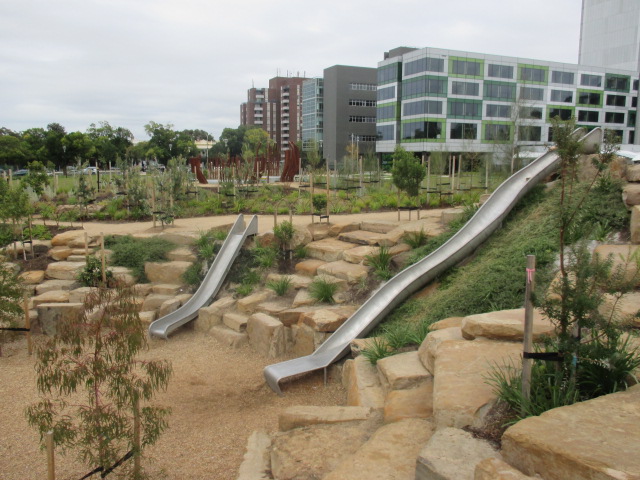 Royal Park Nature Playground, Gatehouse Street, Parkville