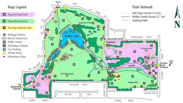 Ruffey Lake Park Dog Off Leash Area