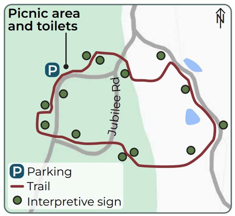 Scarsdale - Historic Jubilee Mine Site Map