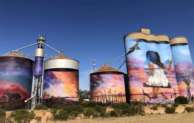 Sea Lake Art Silos and Street Art