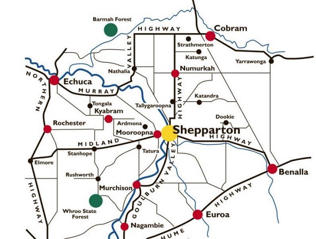 Shepparton History & Heritage Touring Route