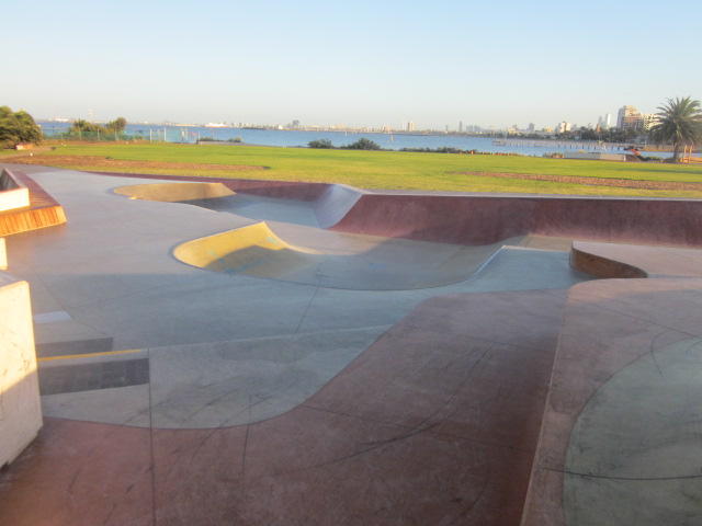 St Kilda Skatepark, Melbourne, Victoria