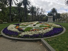 Big Floral Clock Melbourne