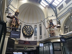 Gog and Magog, Royal Arcade, Melbourne 