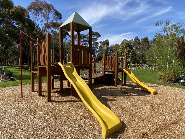 Springvale Botanical Cemetery AJA Gardner Lawn Playground, Tenth Avenue, Springvale