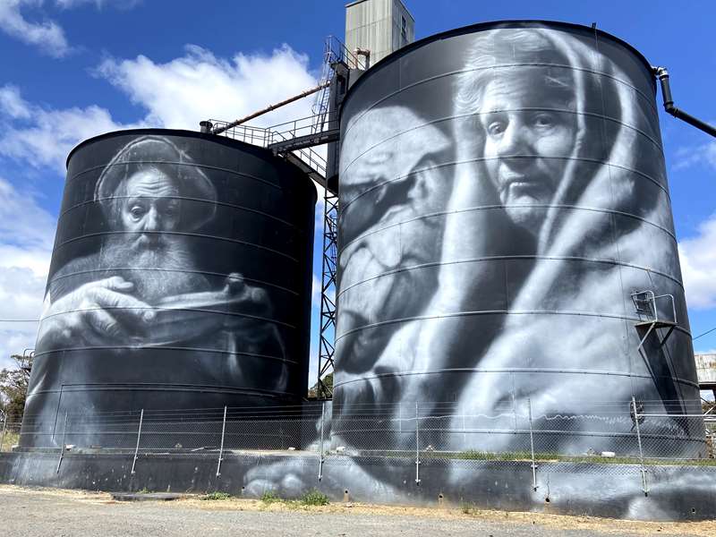 St Arnaud Art Silos