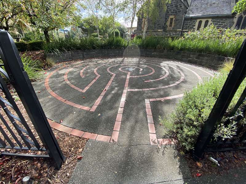 St Johns Catholic Church Labyrinth