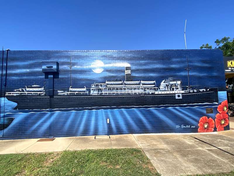 Stanhope - Montevideo Maru Mural