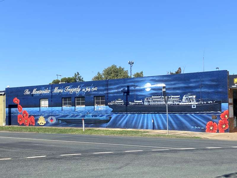 Stanhope - Montevideo Maru Mural
