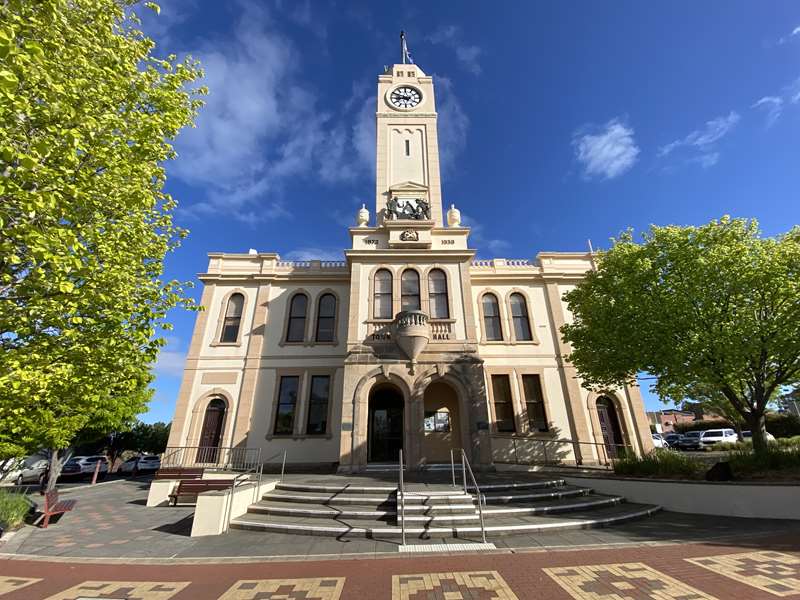 Stawell Town Hall Clock