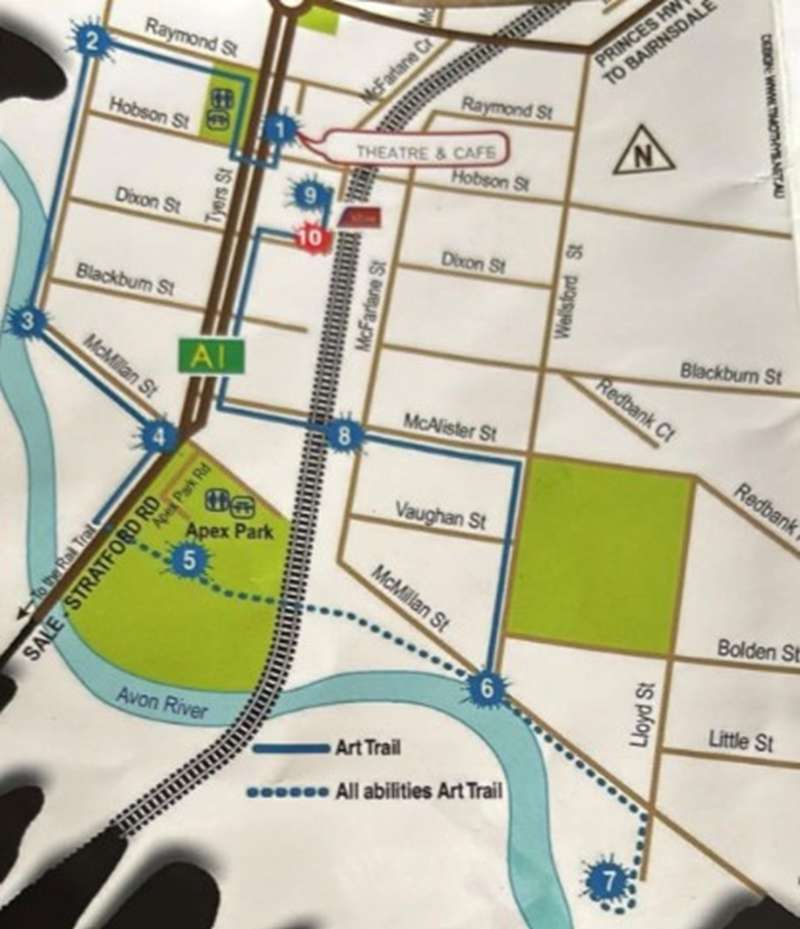 'Shakespeare Through the Ages' Arts Trail Map