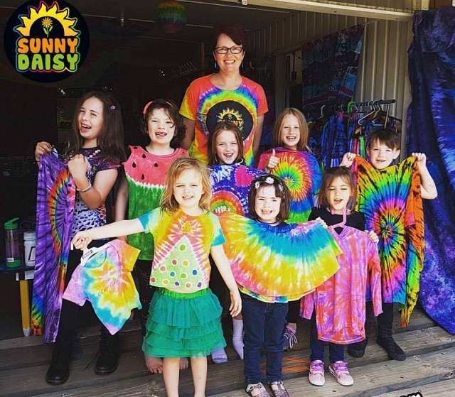 Sunny Daisy Tie Dye (Moorabbin)