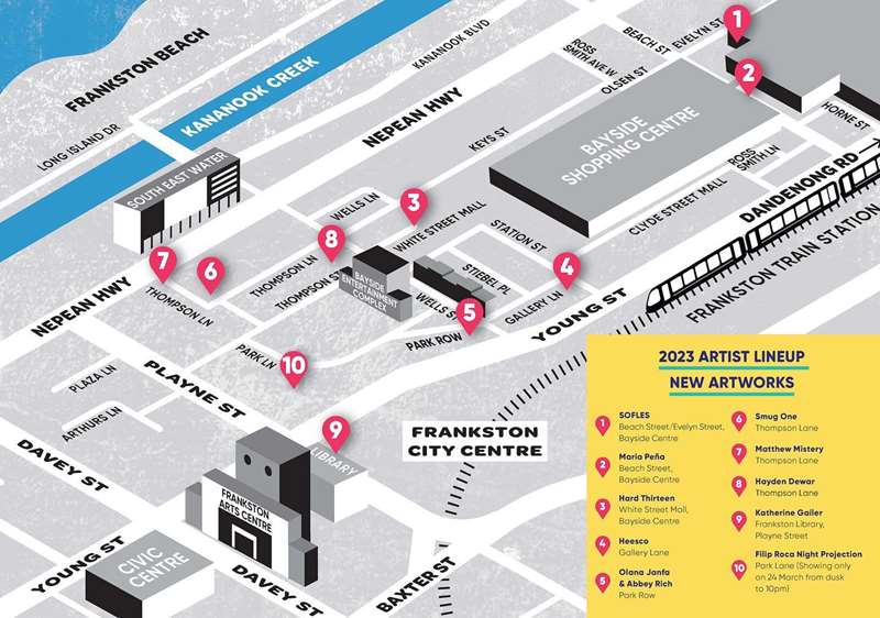 The Big Picture Fest 2023 Map