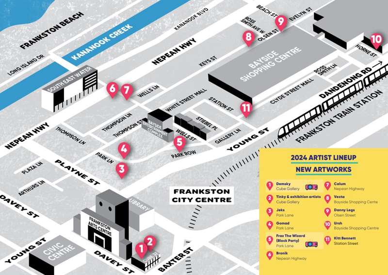 The Big Picture Fest 2024 Map