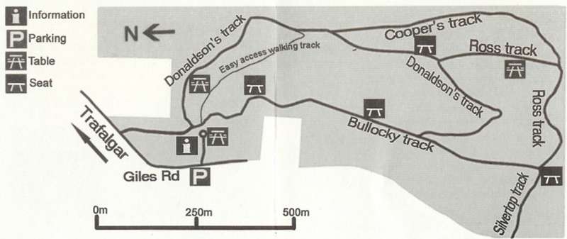 Uralla Nature Reserve Map