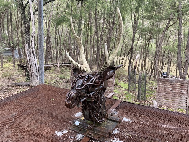 Tread Sculptures Kangaroo Grounds