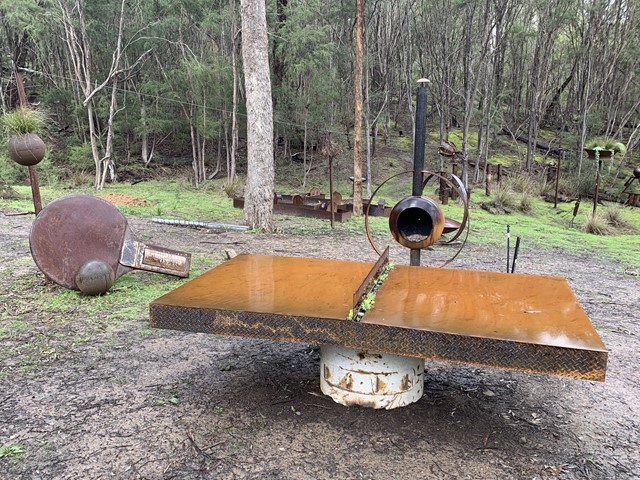 Tread Sculptures Kangaroo Grounds