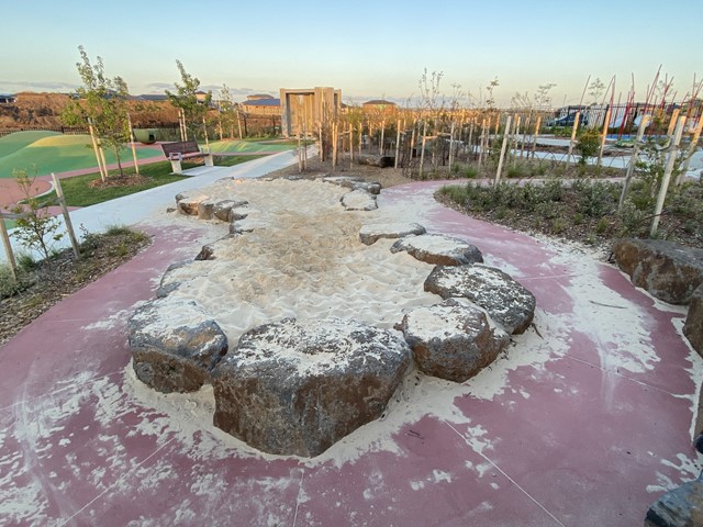 Variety Livvis Place Playground at Edgebrook, Merribrook Boulevard, Clyde