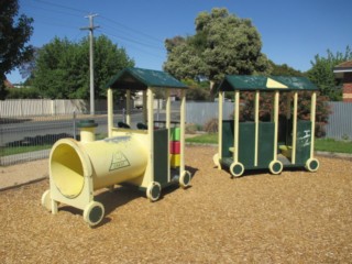 W S James Reserve Playground, Dunrobin Street, Shepparton