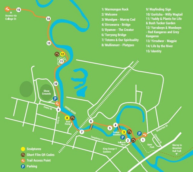 Wangaratta - Bullawah Cultural Trail