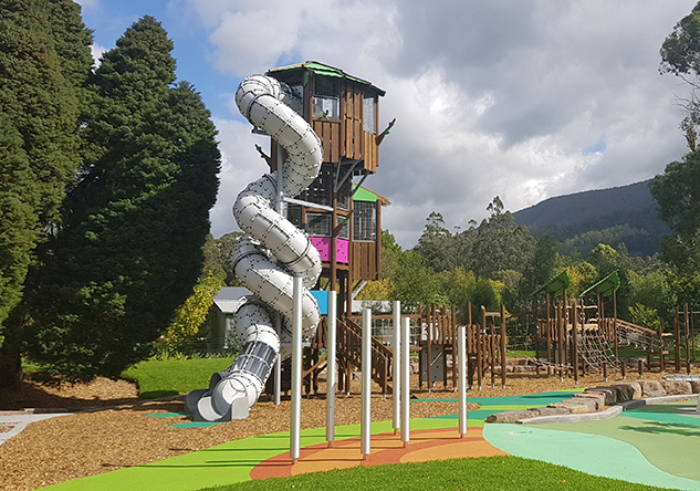 Warburton Community Recreation Reserve Playground, Woods Point Road, Warburton