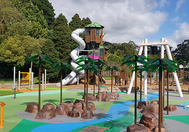 Warburton Water World Playground, Woods Point Road, Warburton