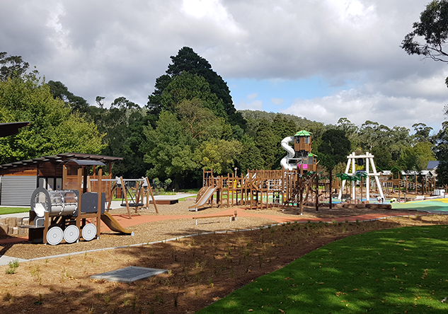 Warburton Community Recreation Reserve Playground, Woods Point Road, Warburton