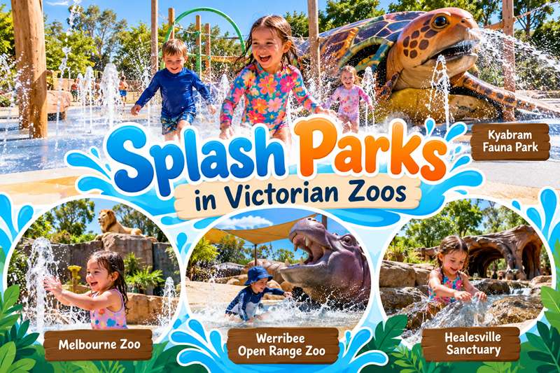 Water Splash Parks in Victorian Zoos