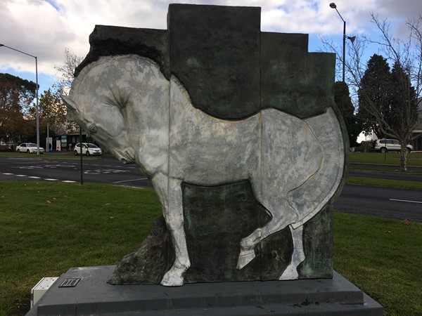 Stone Paper Scissors - kinetic monument