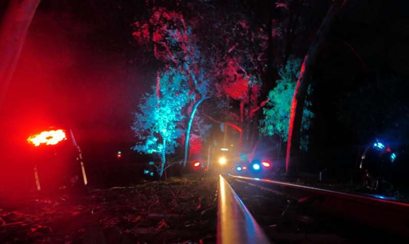Diamond Valley Miniature Railway Winter Light Spectacular