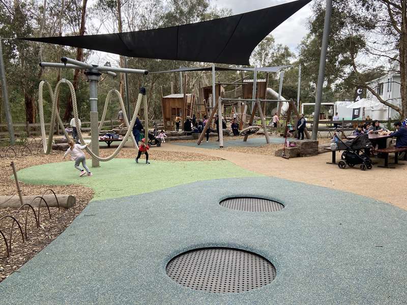 wonguim wilam Playspace, Yarra Street, Warrandyte