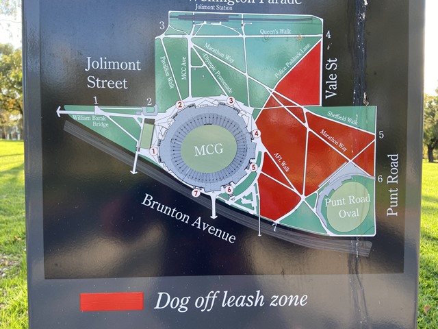 Yarra Park Dog Off Leash Area (Melbourne)